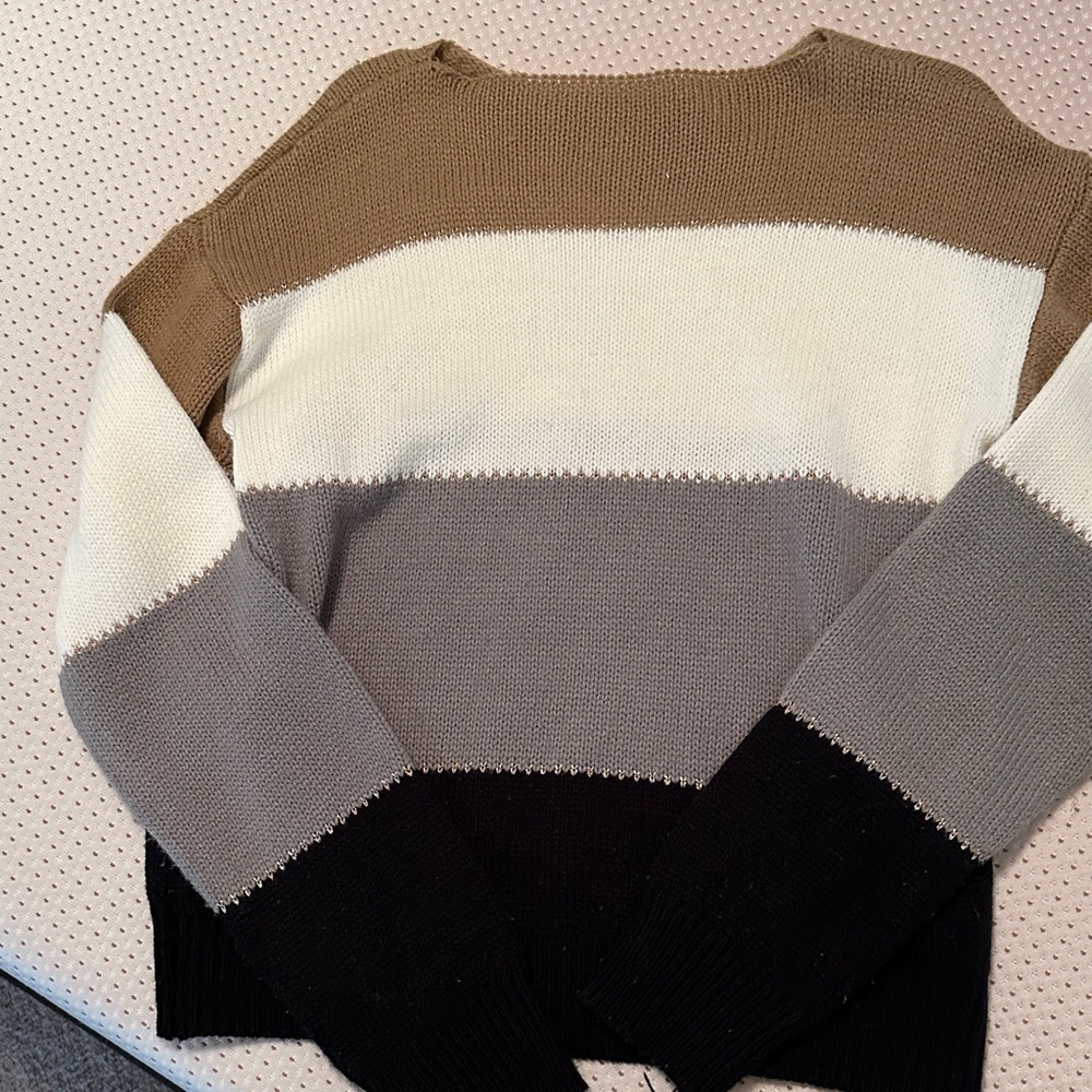 Colorblock Women's Sweater